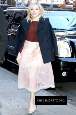 Click to view full size image
==============
Chloe-Moretz--Arriving-for-Good-Morning-America--06-662x999.jpg Chloe-Moretz--Arriving-for-Good-Morning-America--06-662x999.jpg
